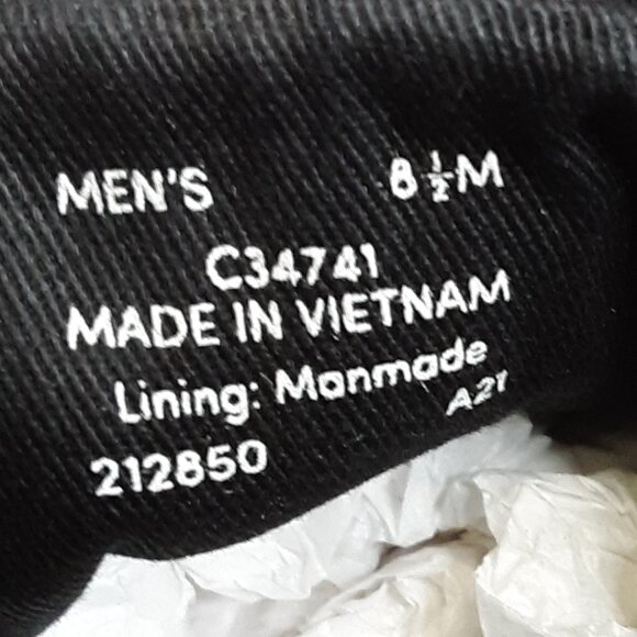 Men's GrandPrø Rally Canvas Court Sneaker Size 8.5M Black - Picture 9 of 12